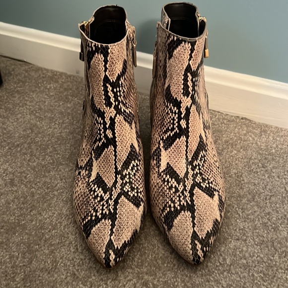 Cole Haan Eva Snake Bootie Size 9 - Picture 5 of 5